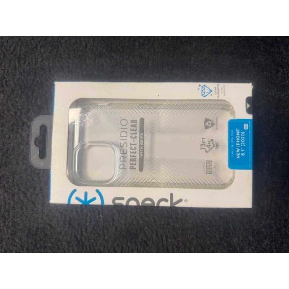 Speck Presidio Grip Clear Case for iPhone (2020)